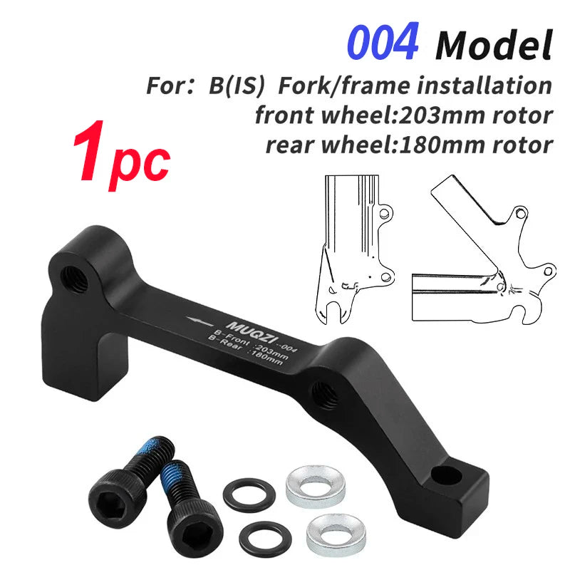 1/2Pcs Bicycle Disc Brake Caliper Mount Adapter MTB Disc Brake Converter IS PM 140 160 180 203mm Bike Disc Brake Rotor Adapter