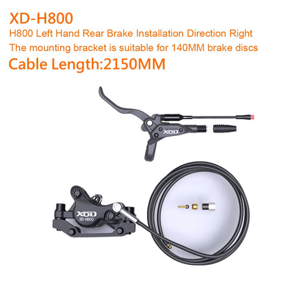 XOD H800/H880 Electric Scooter Hydraulic Disc Brake for KUKirin G2 MAX G2 Master  Multiple Models Electric Scooter Brake