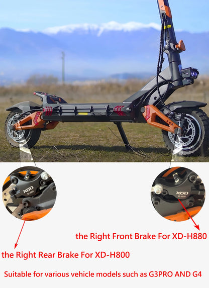 XOD H800/H880 Electric Scooter Hydraulic Disc Brake for KUKirin G2 MAX G2 Master  Multiple Models Electric Scooter Brake