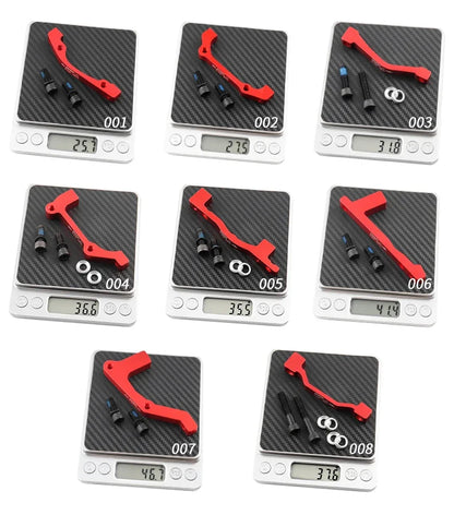 1/2Pcs Bicycle Disc Brake Caliper Mount Adapter MTB Disc Brake Converter IS PM 140 160 180 203mm Bike Disc Brake Rotor Adapter