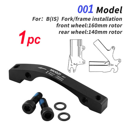 1/2Pcs Bicycle Disc Brake Caliper Mount Adapter MTB Disc Brake Converter IS PM 140 160 180 203mm Bike Disc Brake Rotor Adapter