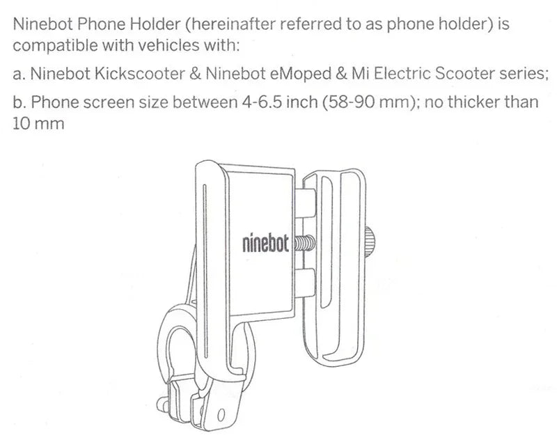 Segway Original phone holder