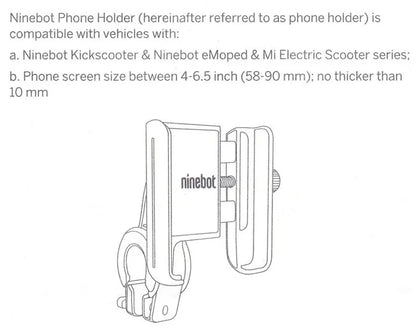 Segway Original phone holder