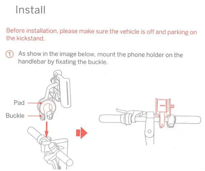 Segway Original phone holder