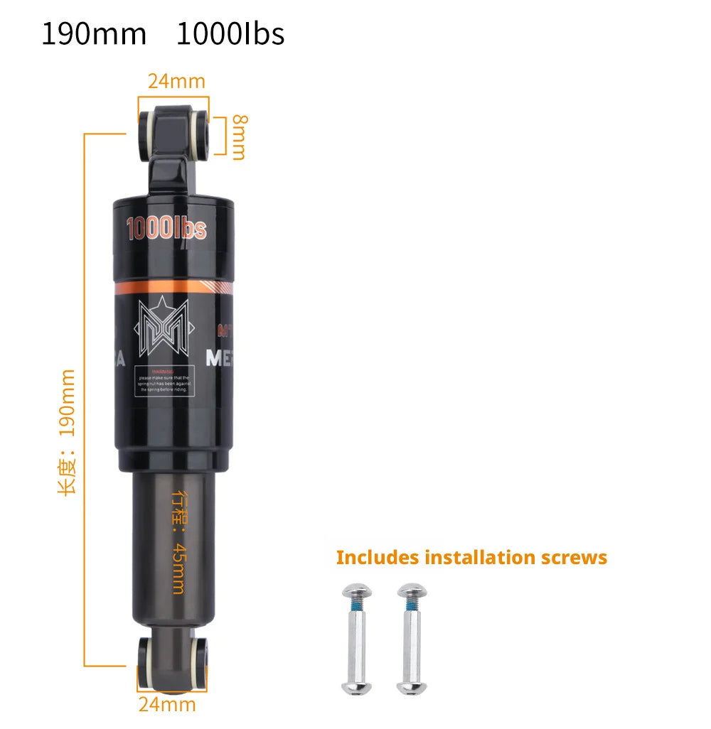 Meroca 125-190 mm 750-1000 lbs Federung