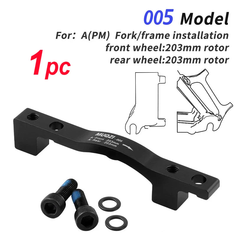1/2Pcs Bicycle Disc Brake Caliper Mount Adapter MTB Disc Brake Converter IS PM 140 160 180 203mm Bike Disc Brake Rotor Adapter