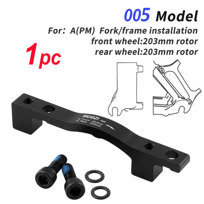 1/2Pcs Bicycle Disc Brake Caliper Mount Adapter MTB Disc Brake Converter IS PM 140 160 180 203mm Bike Disc Brake Rotor Adapter
