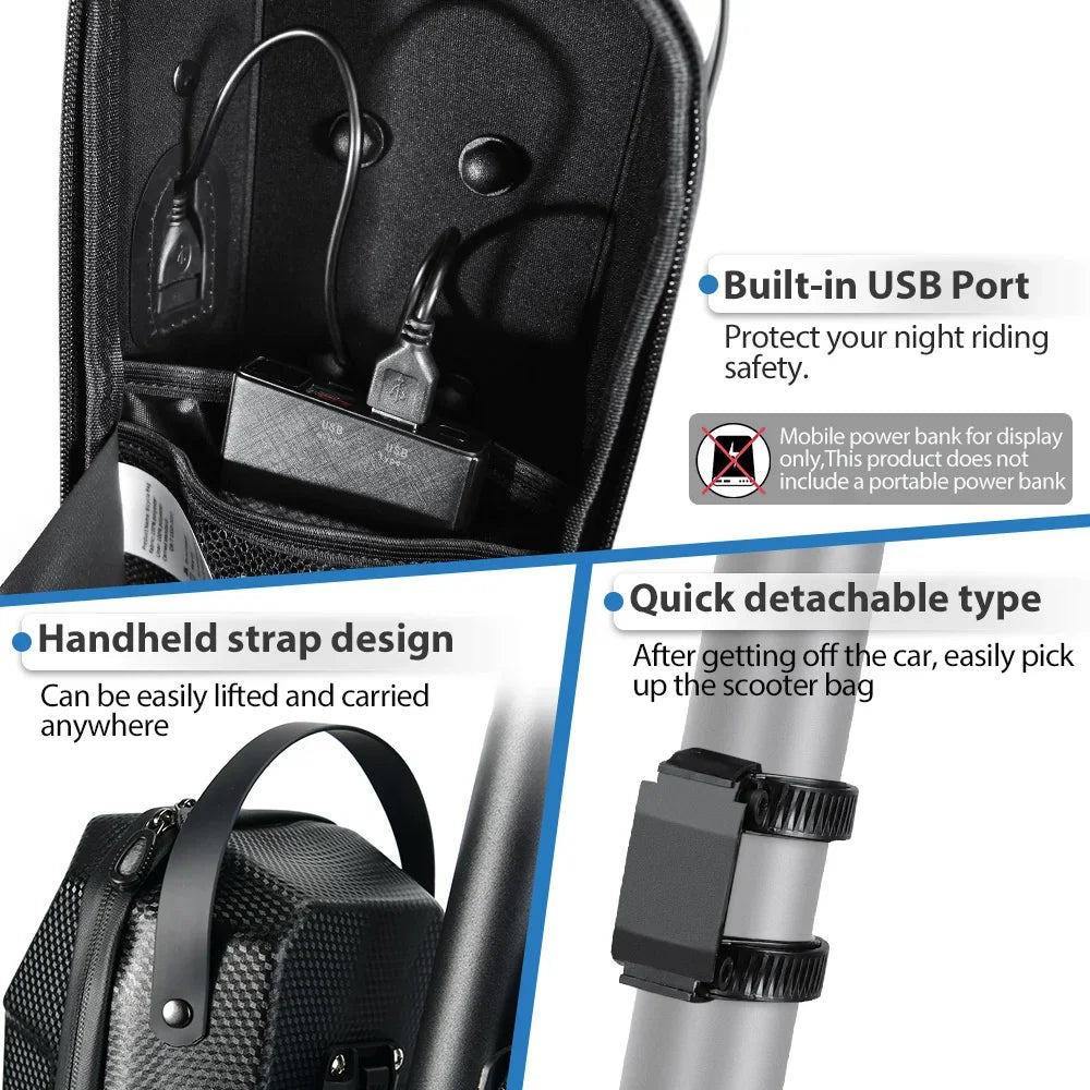 E-Scooter-Tasche mit Ladegerät 3L/5L