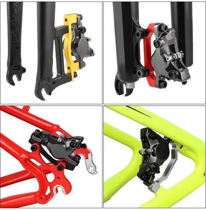 1/2Pcs Bicycle Disc Brake Caliper Mount Adapter MTB Disc Brake Converter IS PM 140 160 180 203mm Bike Disc Brake Rotor Adapter