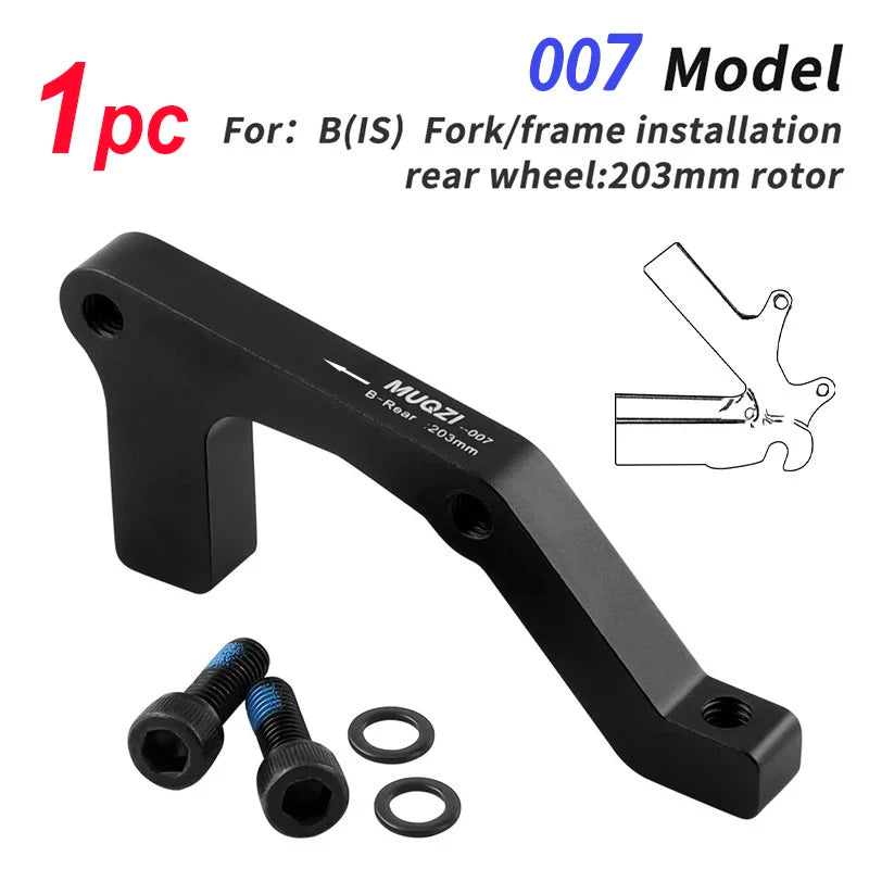 1/2Pcs Bicycle Disc Brake Caliper Mount Adapter MTB Disc Brake Converter IS PM 140 160 180 203mm Bike Disc Brake Rotor Adapter