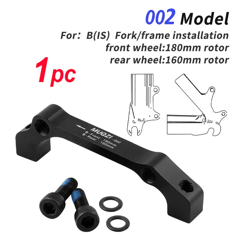 1/2Pcs Bicycle Disc Brake Caliper Mount Adapter MTB Disc Brake Converter IS PM 140 160 180 203mm Bike Disc Brake Rotor Adapter